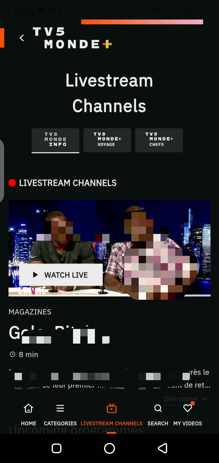 French Streaming streaming quality and viewing controls on Android